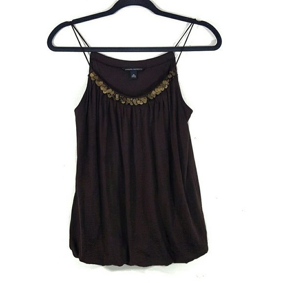 Banana Republic Tops - Banana Republic balloon bottom blouse sz med